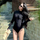 Women's one-piece swimsuit