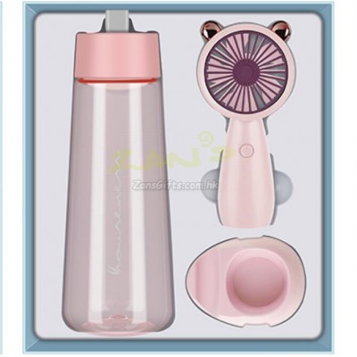 Water Cup Small Fan Business Gift Set