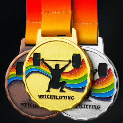 Weightlifting Metal Medal