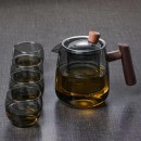 Glass Heat-Resistant Tea And Water Separation Tea Set