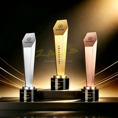 Metal‑texture Trophy Metal‑texture Trophy