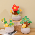 Potted fortune tree plush toy