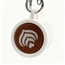 Coffee cup decompression keychain Coffee cup decompression keychain