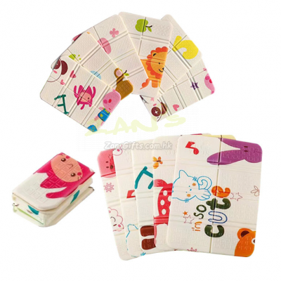 Portable folding seat cushion