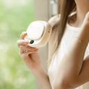 Leafless waist-hanging and neck-hanging fan Leafless waist-hanging and neck-hanging fan