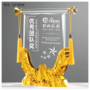 Creative Crystal Banner Award Creative Crystal Banner Award
