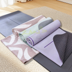 雙層防滑矽膠底瑜伽毯鋪巾