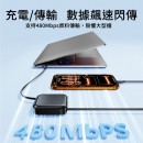 240W Retractable Dual Type-C Transmission Cable 240W Retractable Dual Type-C Transmission Cable