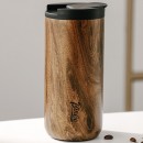 木紋便攜保溫杯