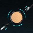 伸缩竹木充电线