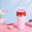 Portable Travel Coffee Mug, Stainless‑Steel Insulated Cup