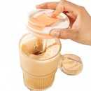 Glass Automatic Stirring Shaker Cup