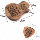 Guitar Pick Wooden Box