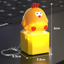 Stress-relief Sound Button Keychain