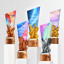 羽毛球網球運動水晶獎座