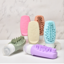 多功能旅行分裝瓶自帶洗臉洗頭刷 多功能旅行分裝瓶自帶洗臉洗頭刷