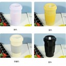 PLA Eco-Friendly Covered 420ML Coffee Cup