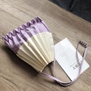 Pleated-design Canvas Bag