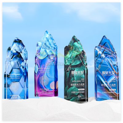 Crystal trophy Crystal trophy