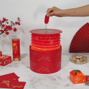 Hand-Held Lantern Round Gift Box