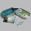 创意沙丁鱼罐头回形针