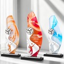 Aluminum Crystal Trophy