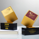 Metal Crystal Award