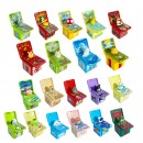 解壓3D公仔驚喜盒子鑰匙扣