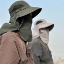 Outdoor mountaineering sun protection bucket hat