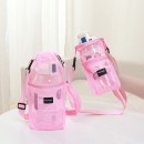 Mesh crossbody cup sleeve