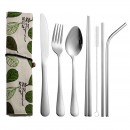 Stainless Steel Tableware with Bag