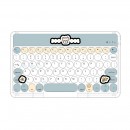 Wireless magnetic keyboard with color printing available