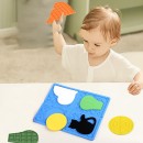 可拆卸拼圖矽膠餐墊