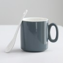 数字手柄陶瓷杯
