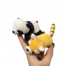 Plush Panda Refrigerator Sticker