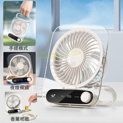 Transparent Lightweight Fan