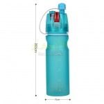 600ML Spray Water Bottle