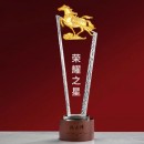馬年水晶獎座