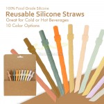 Silicon Straw Set