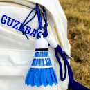 Badminton pendant keychain