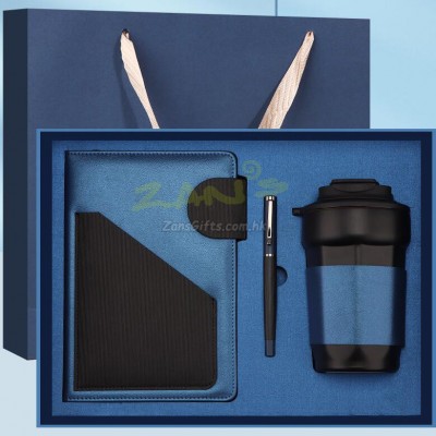 Insulating Cup+Pen+Notebook Set