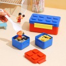 Creative Building Block Double Layer Lunch Box