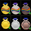 Rainbow Metal Medal