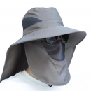 All-round sun protection one-piece hat