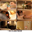 花朵檯燈擺件
