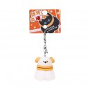 可旋轉羽毛球減壓鑰匙扣