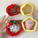 Cartoon transparent dust-proof storage bag for dolls