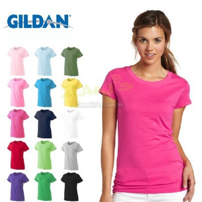 Gildan 優質女裝 T-Shirt