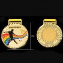 Colorful Football Medal