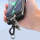 數顯四合一快充數據線鑰匙扣